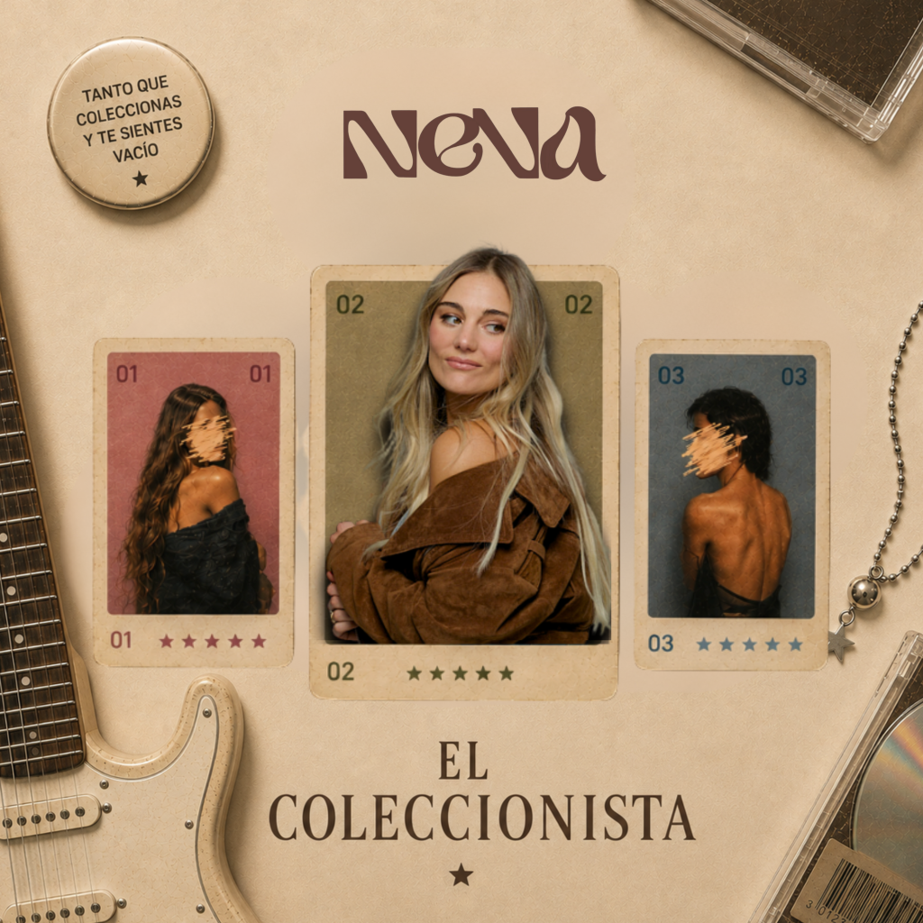 La compositora y cantante Neva abre un nuevo capítulo en su carrera con el lanzamiento de “El Coleccionista”,